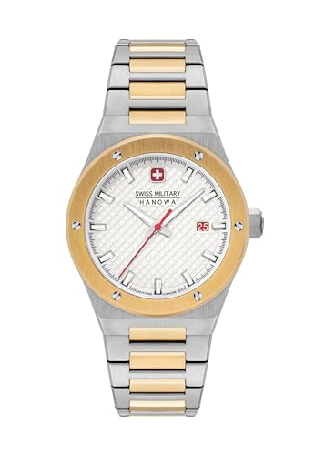 Swiss Military Hanowa Herren Analog Quarz Uhr mit Edelstahl Armband SMWGH2101660 von Swiss Military Hanowa