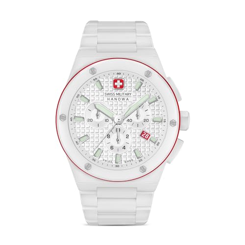 Swiss Military Hanowa Herren-Uhren Analog Quarz One Size 88868871 von Swiss Military Hanowa