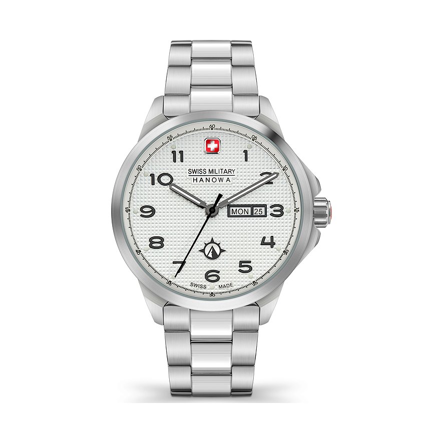 Swiss Military Hanowa Herrenuhr SMWGH2100302 Edelstahl von Swiss Military Hanowa