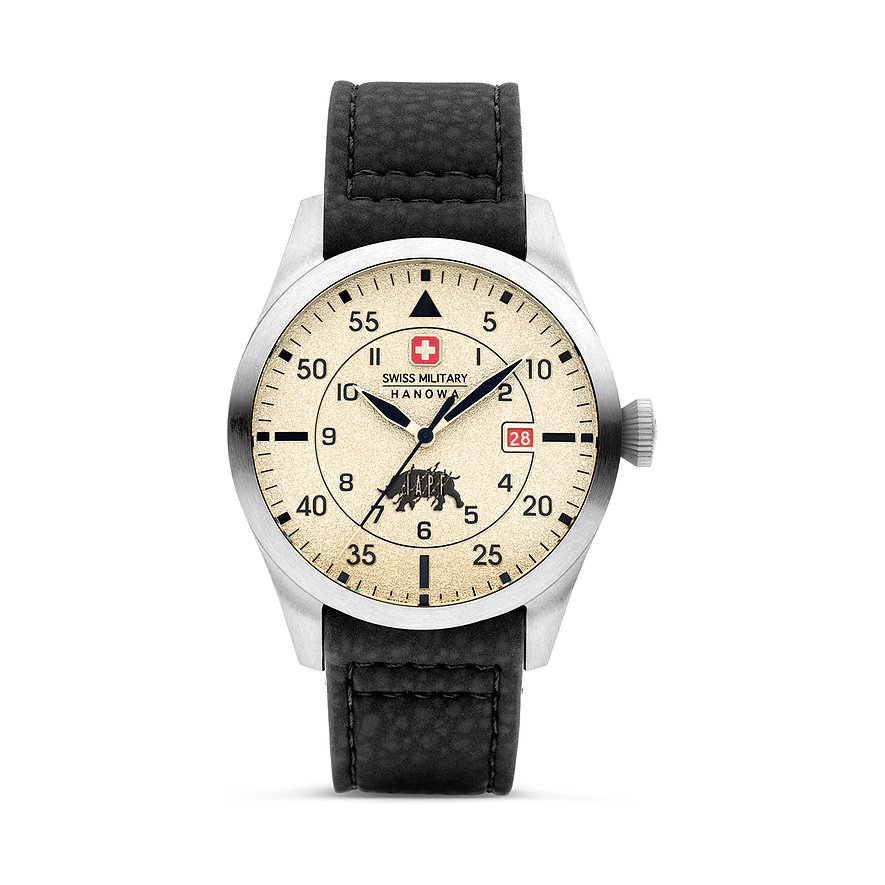 Swiss Military Hanowa Herrenuhr SMWGN0001230 Edelstahl von Swiss Military Hanowa