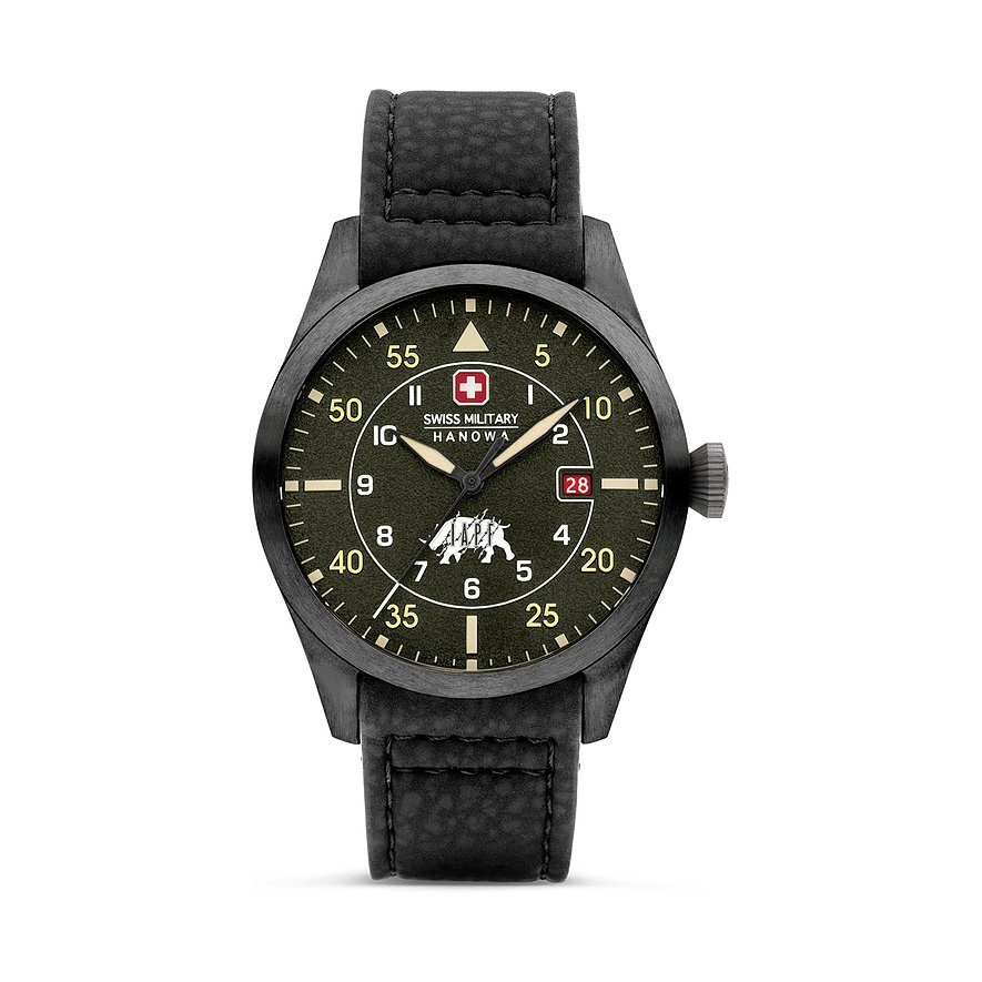 Swiss Military Hanowa Herrenuhr SMWGN0001231 Edelstahl von Swiss Military Hanowa