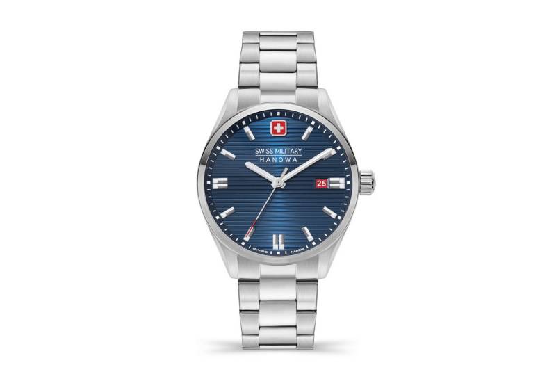 Swiss Military Hanowa Quarzuhr Quarzuhr Herrenuhr 40 Quarz Herren von Swiss Military Hanowa