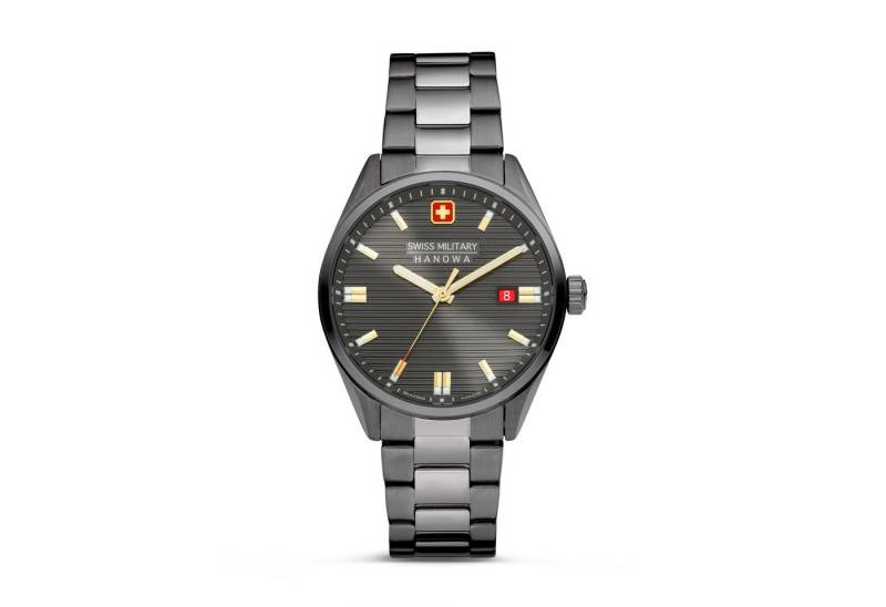 Swiss Military Hanowa Quarzuhr Quarzuhr Herrenuhr 40 Quarz Herren von Swiss Military Hanowa