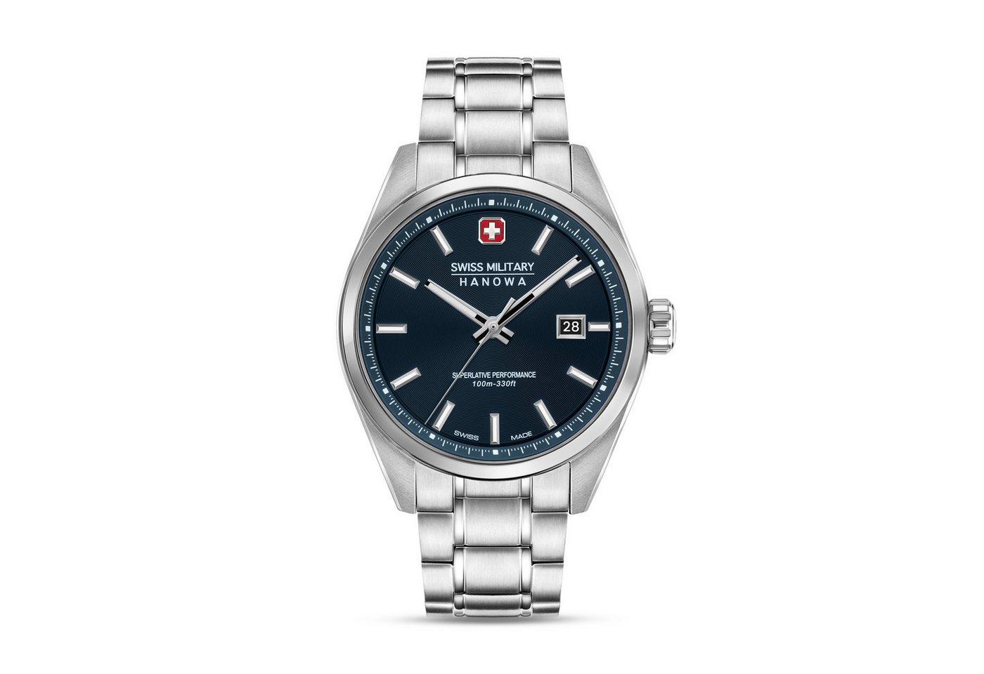 Swiss Military Hanowa Quarzuhr Quarzuhr Herrenuhr 41 Quarz Herren von Swiss Military Hanowa
