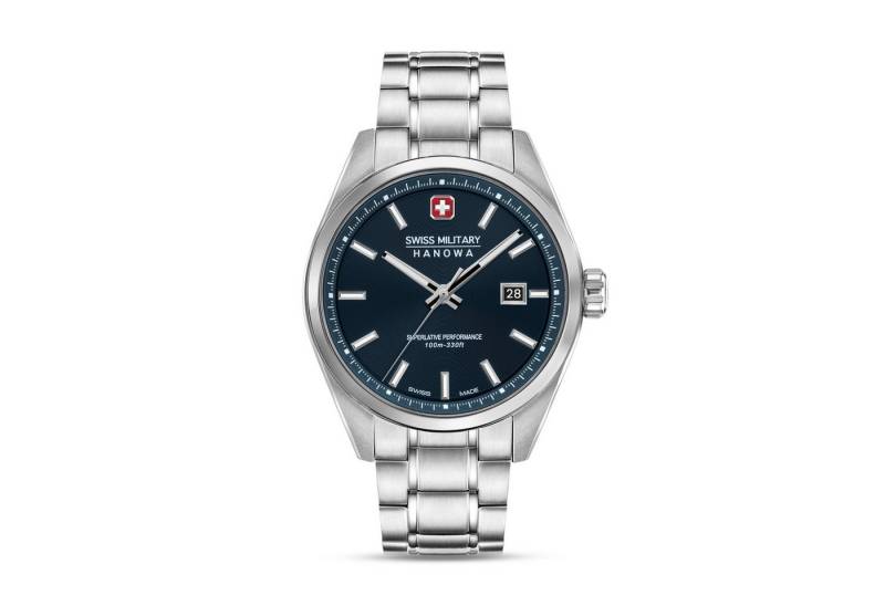 Swiss Military Hanowa Quarzuhr Quarzuhr Herrenuhr 41 Quarz Herren von Swiss Military Hanowa