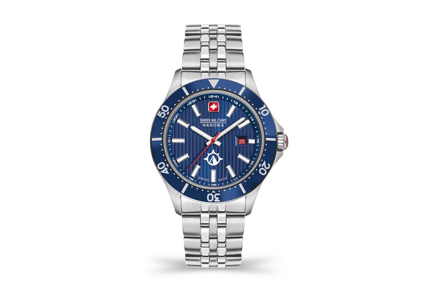 Swiss Military Hanowa Quarzuhr Quarzuhr Herrenuhr 42 Quarz Herren von Swiss Military Hanowa