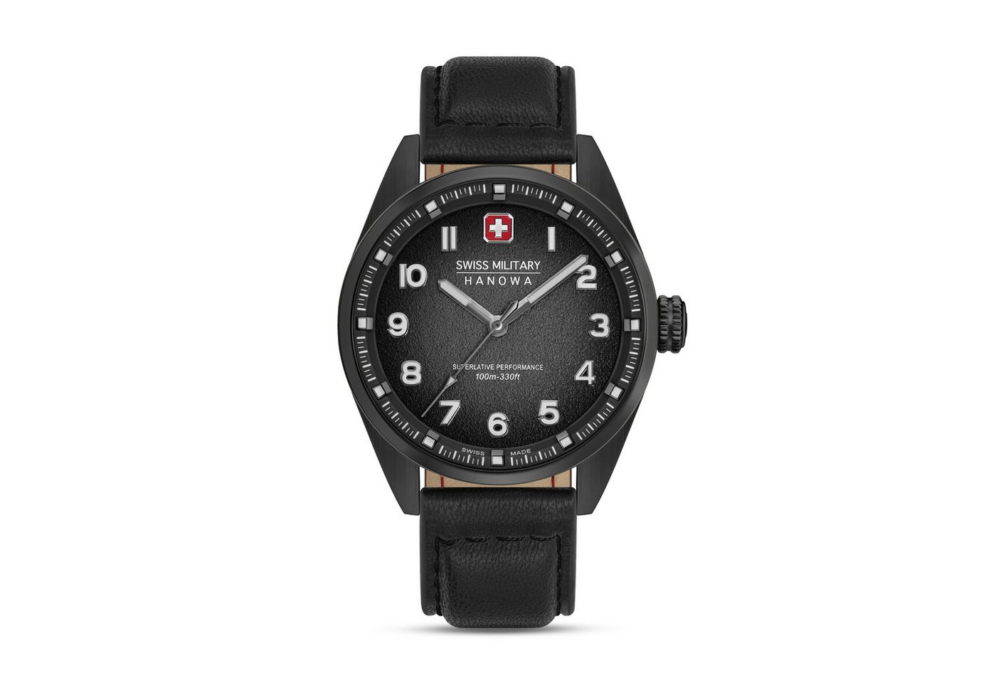Swiss Military Hanowa Quarzuhr Quarzuhr Herrenuhr 42 Quarz Herren von Swiss Military Hanowa