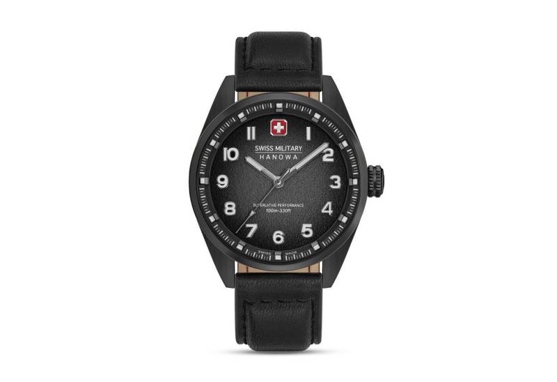 Swiss Military Hanowa Quarzuhr Quarzuhr Herrenuhr 42 Quarz Herren von Swiss Military Hanowa