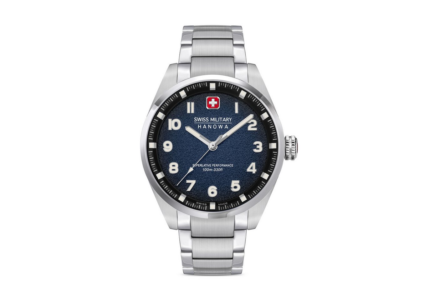 Swiss Military Hanowa Quarzuhr Quarzuhr Herrenuhr 42 Quarz Herren von Swiss Military Hanowa