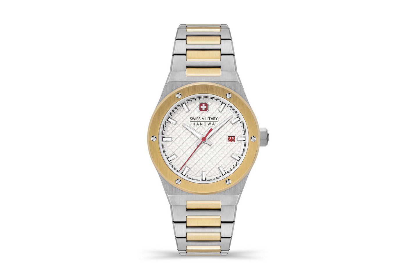 Swiss Military Hanowa Quarzuhr Quarzuhr Herrenuhr 43 Quarz Herren von Swiss Military Hanowa