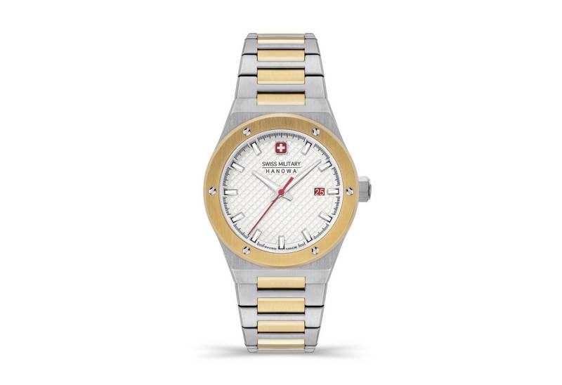 Swiss Military Hanowa Quarzuhr Quarzuhr Herrenuhr 43 Quarz Herren von Swiss Military Hanowa