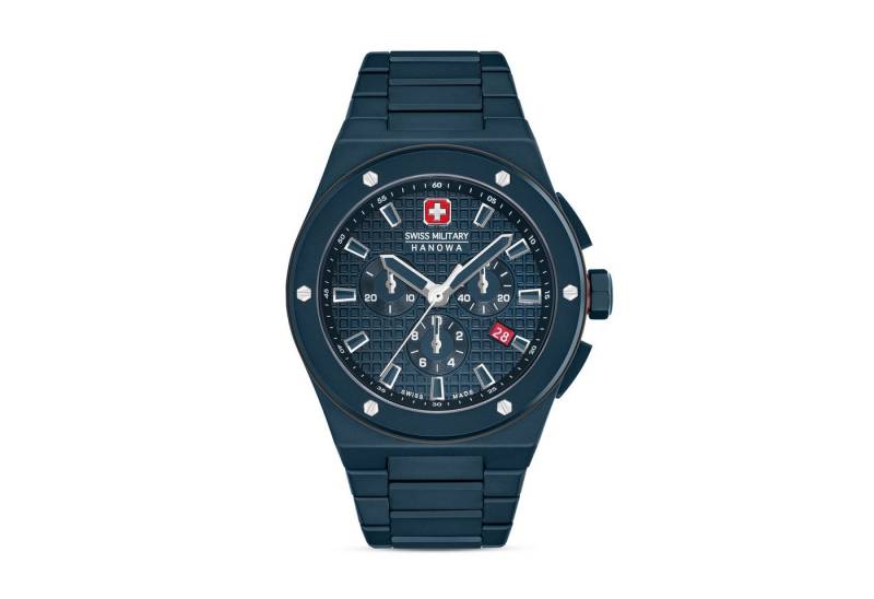 Swiss Military Hanowa Quarzuhr Quarzuhr Herrenuhr 43 Quarz Herren von Swiss Military Hanowa