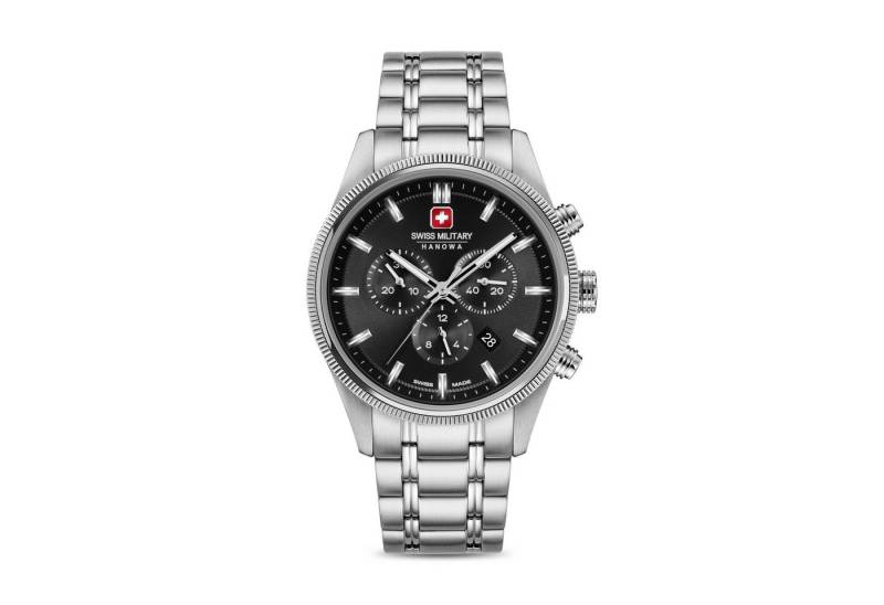 Swiss Military Hanowa Quarzuhr Quarzuhr Herrenuhr 43 Quarz Herren von Swiss Military Hanowa