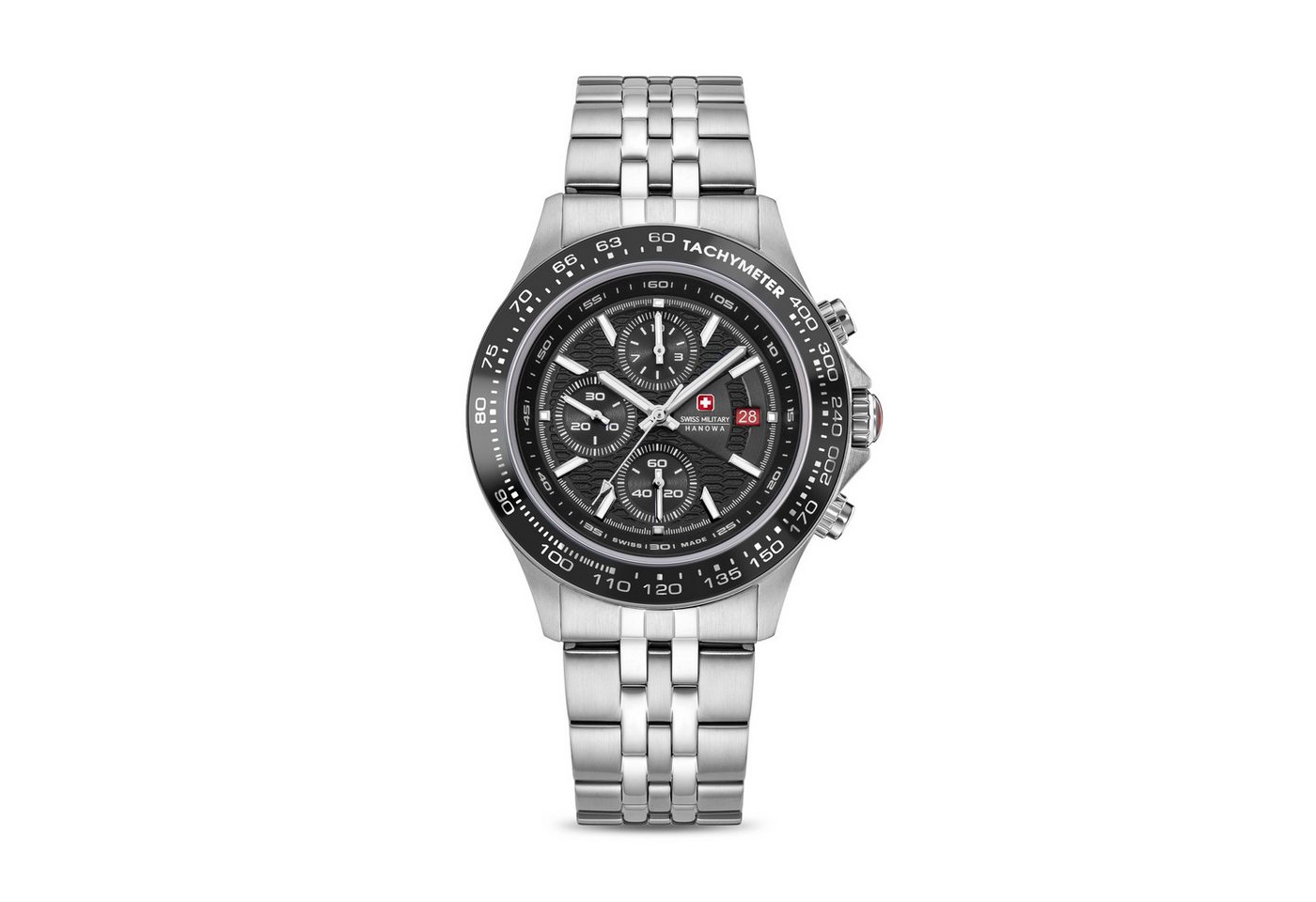 Swiss Military Hanowa Quarzuhr Quarzuhr Herrenuhr 43 Quarz Herren von Swiss Military Hanowa