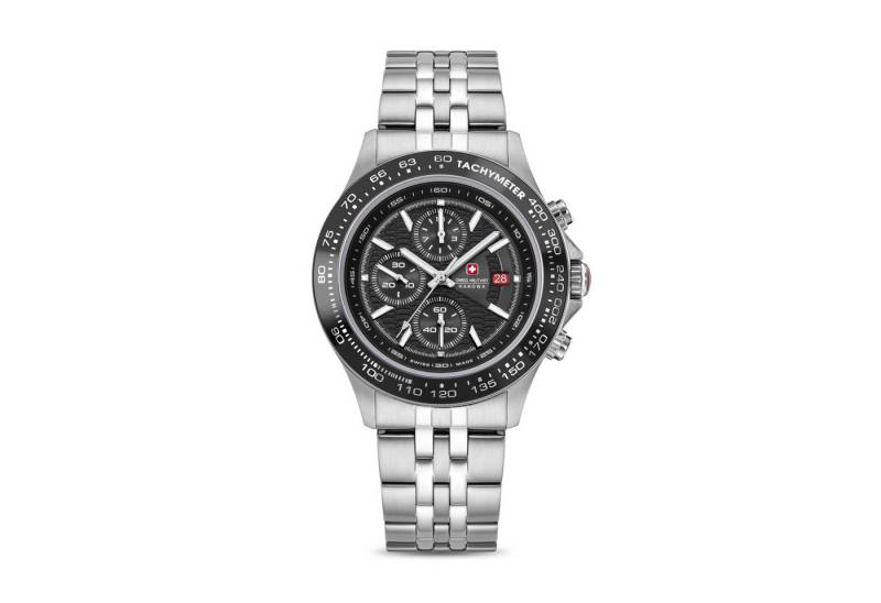 Swiss Military Hanowa Quarzuhr Quarzuhr Herrenuhr 43 Quarz Herren von Swiss Military Hanowa