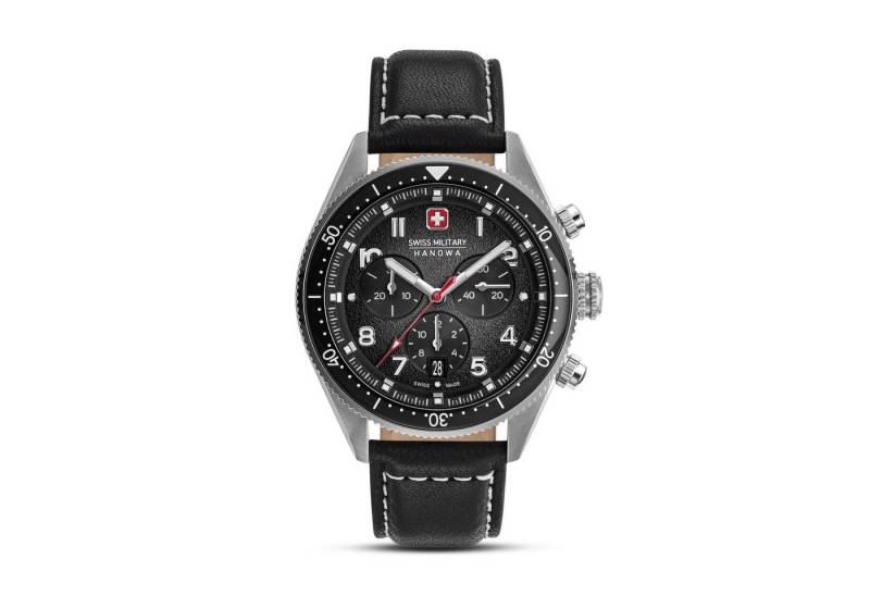 Swiss Military Hanowa Quarzuhr Quarzuhr Herrenuhr 43 Quarz Herren von Swiss Military Hanowa