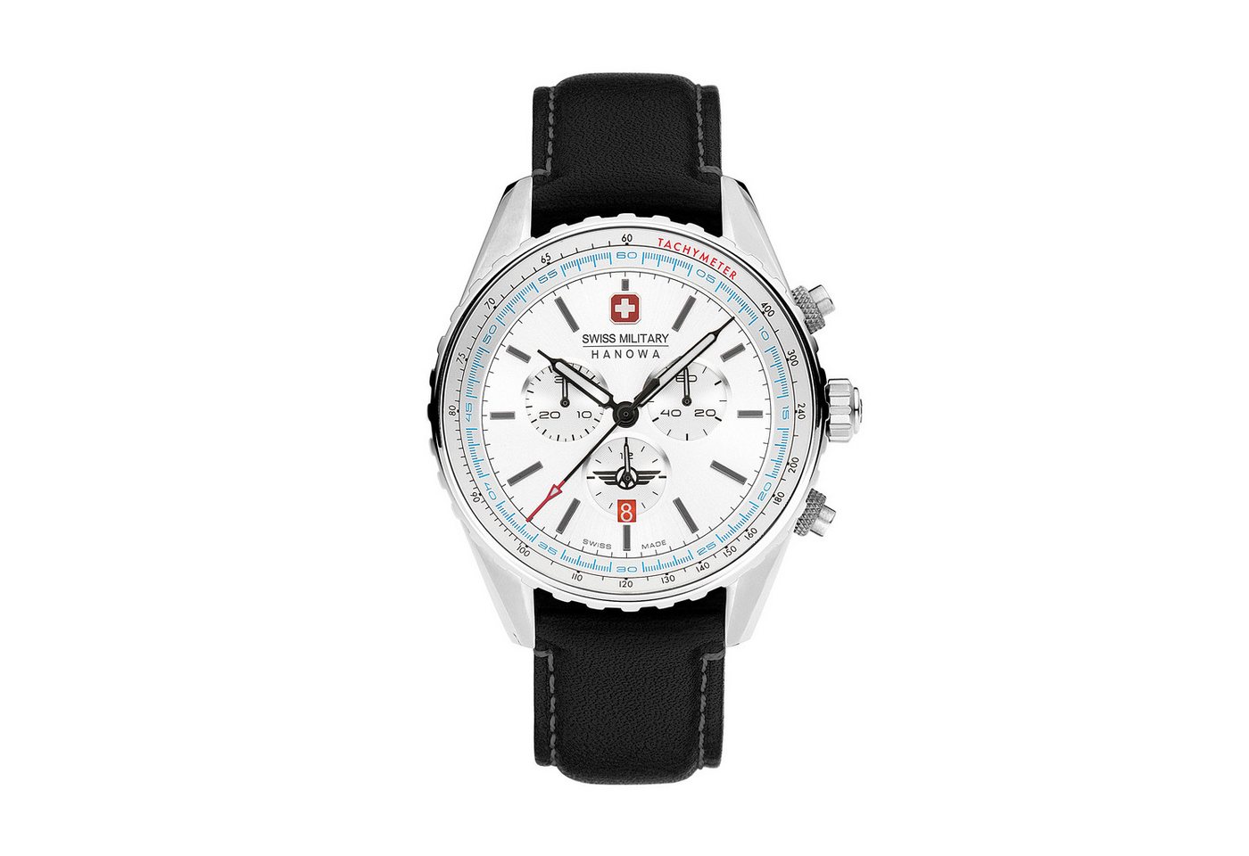 Swiss Military Hanowa Quarzuhr Quarzuhr Herrenuhr 44 Quarz Herren von Swiss Military Hanowa