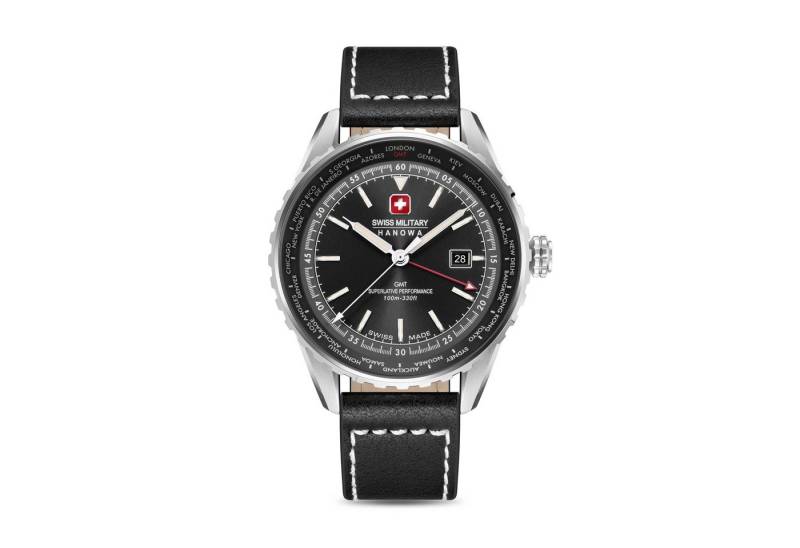Swiss Military Hanowa Quarzuhr Quarzuhr Herrenuhr 44 Quarz Herren von Swiss Military Hanowa