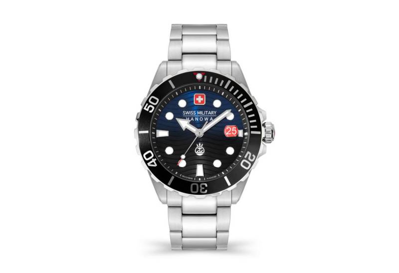 Swiss Military Hanowa Quarzuhr Quarzuhr Herrenuhr 44 Quarz Herren von Swiss Military Hanowa