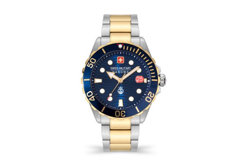 Swiss Military Hanowa Quarzuhr Quarzuhr Herrenuhr 44 Quarz Herren von Swiss Military Hanowa