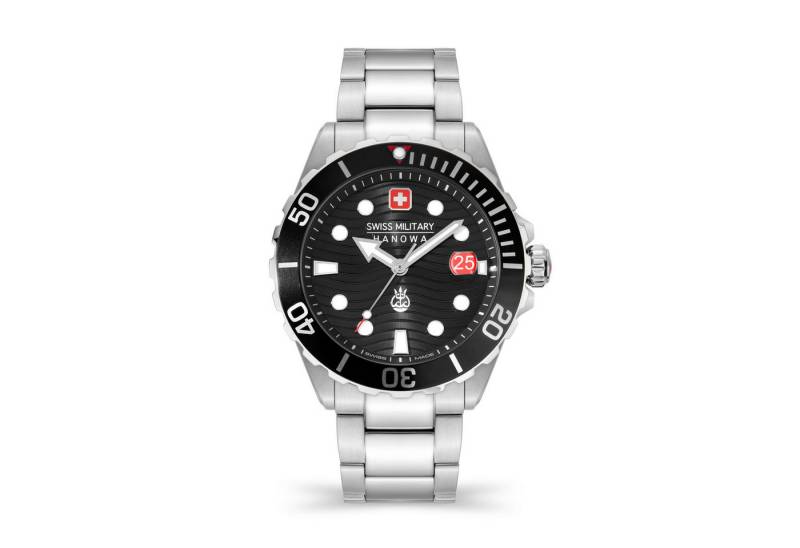 Swiss Military Hanowa Quarzuhr Quarzuhr Herrenuhr 44 Quarz Herren von Swiss Military Hanowa