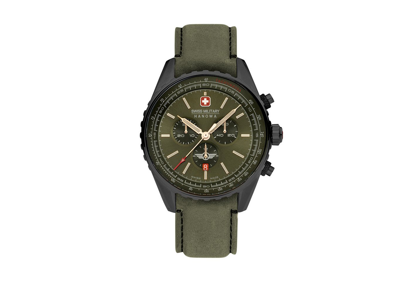 Swiss Military Hanowa Quarzuhr Quarzuhr Herrenuhr 44 Quarz Herren von Swiss Military Hanowa
