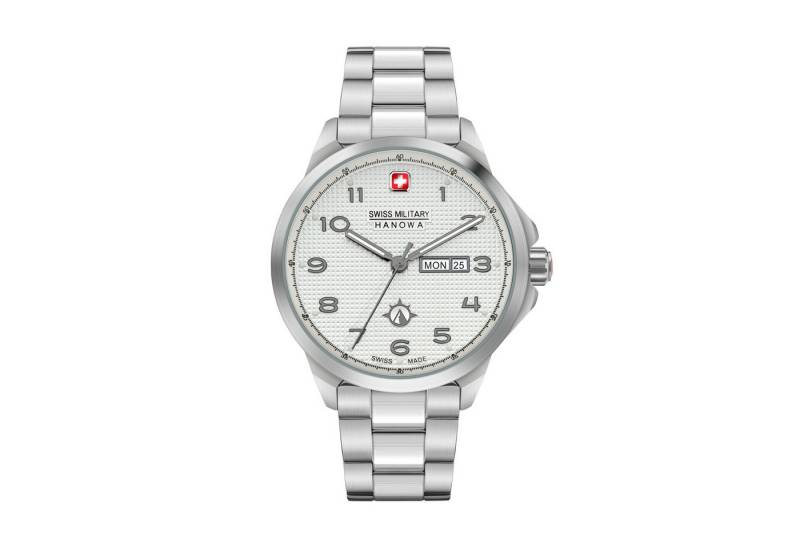 Swiss Military Hanowa Quarzuhr Quarzuhr Herrenuhr 45 Quarz Herren von Swiss Military Hanowa
