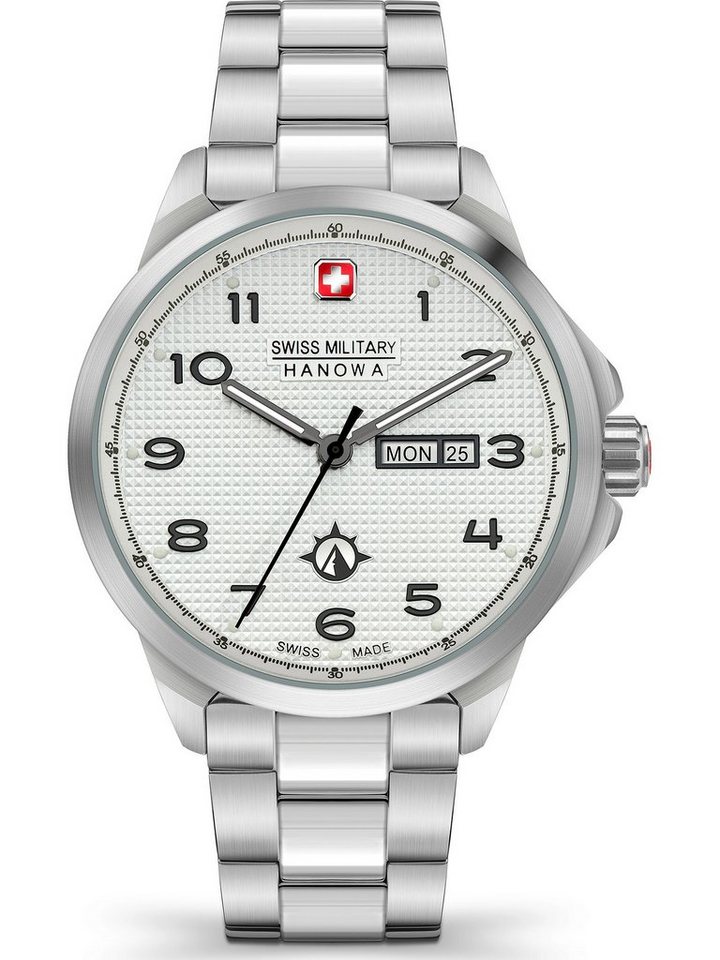 Swiss Military Hanowa Quarzuhr Swiss Military Hanowa Herren-Uhren Analog Quarz, Klassikuhr von Swiss Military Hanowa