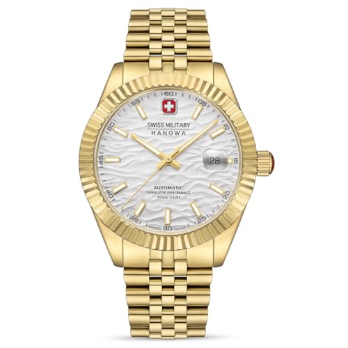 Swiss Military Hanowa SMWGL0005410 Herren Automatikuhr Master Diligenter Saphirglas von Swiss Military Hanowa