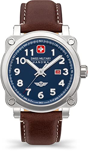 Swiss Military Hanowa Herren Analog Quarz Uhr mit Edelstahl Armband SMWGB2101301 von Swiss Military by Chrono