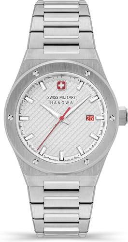 Swiss Military Herren Analog Quarz Uhr mit Leder Armband SMWGC2102290 von Swiss Military by Chrono
