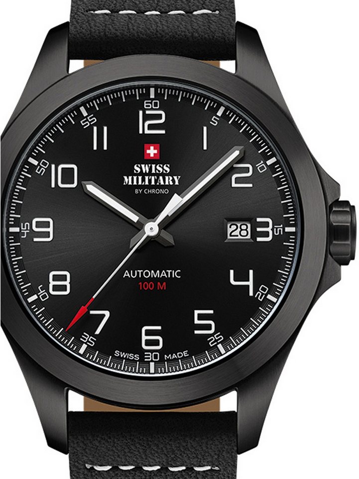 Swiss Military by Chrono Automatikuhr Swiss Military SMA34077.04 Automatik Herrenuhr 42mm 10ATM Swiss Military SMA34077.04 Automatik Herrenuhr 42mm 10ATM von Swiss Military by Chrono