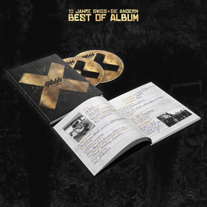Swiss & Die Andern 10 Jahre Swiss & Die Andern: Best Of CD multicolor von Swiss & Die Andern