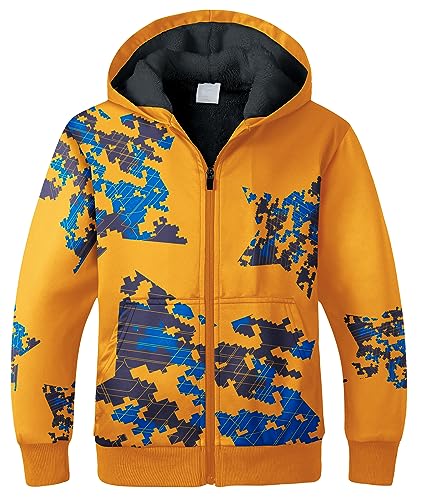 SwissWell Chaqueta Fleece Chaqueta Deportiva para Niños Chaqueta de Invierno para Niños Chaqueta de Capucha para Niños Chaqueta al Aire Libre von SwissWell