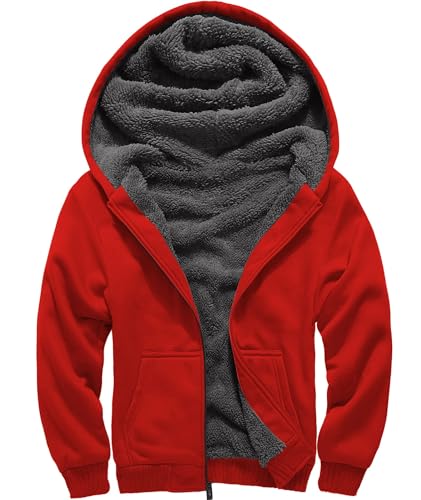 SwissWell Fleecejacke Kinder Jungen Softshelljacke Jungen Winterjacke Fleece Gefüttert Warme Sweatjacke Mit Reißverschluss Kapuze Kapuzenjacke Kapuzenpullover Für Jungen von SwissWell