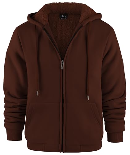 SwissWell Hoodies für Männer mit Kapuze Sweatshirts Warmer Kapuzenpulli Gefütterte Sweatjacke Winter Kapuzenjacke von SwissWell