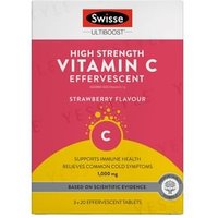 Ultiboost High Strength Vitamin C Effervescent 3 x 20 Effervescent Tablets von Swisse