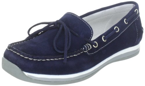 Swissies Damen Swan Mokassin, Blau (Dark Navy), 38 von Swissies