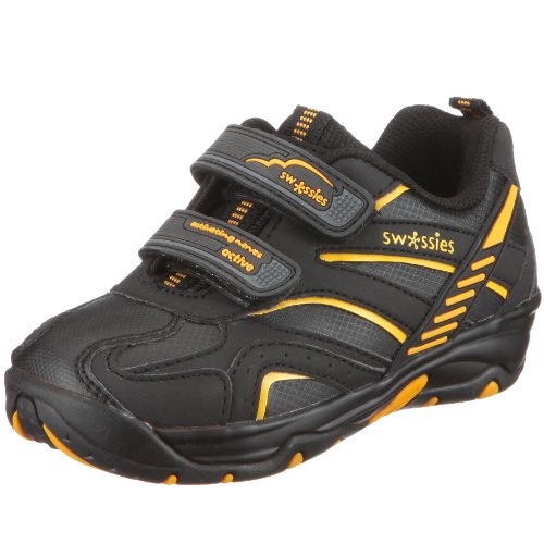 Swissies Storm BF0010M2M0AK Unisex - Kinder Halbschuhe, schwarz, ( schwarz / gelb ), EU 30 von Swissies