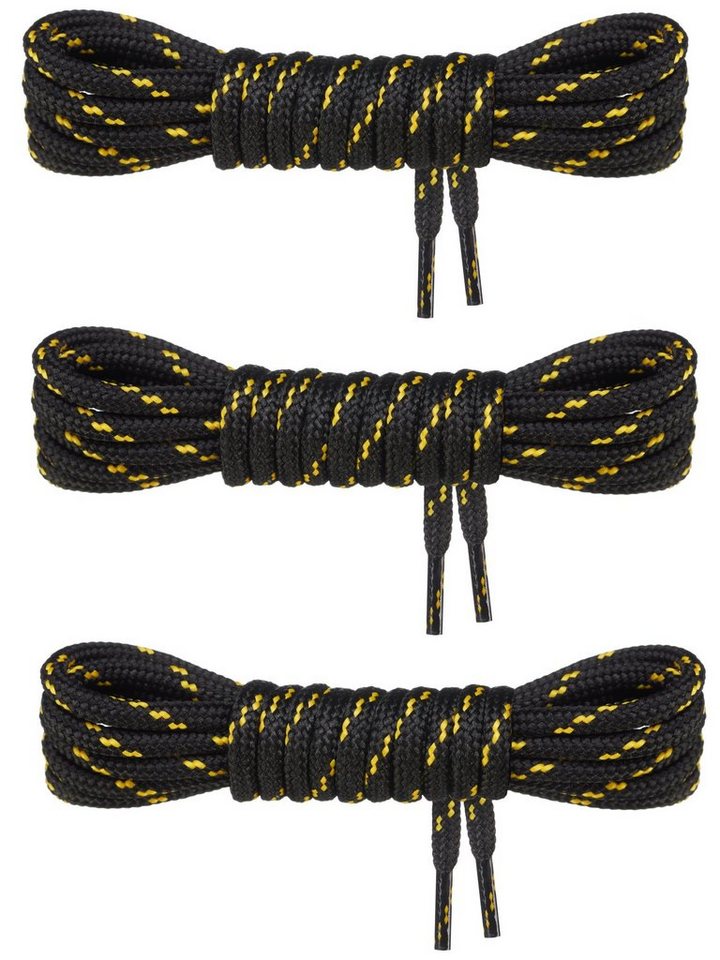 Swissly Schnürsenkel 3 Paar runde Schnürsenkel Ø 4,5 mm Extrem Reißfest für Arbeitsschuhe Swissly Schnürsenkel 3 Paar runde Schnürsenkel Ø 4,5 mm Extrem Reißfest für Arbeitsschuhe von Swissly