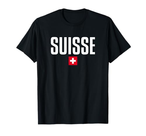 SUISSE SCHWEIZ Flagge | Damen Herren Kinder SCHWEIZ T-Shirt von Switzerland Family Shop