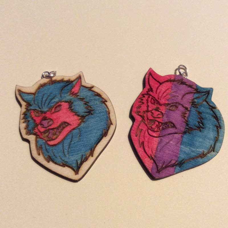 Bisexueller Werwolf Anhänger von Swordanddagger