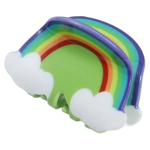 Grüne Kleeblatt-Kralle für Frauen und Mädchen Haarstyling-Zubehör dünnes Haar französischer Kieferclip von Sxett