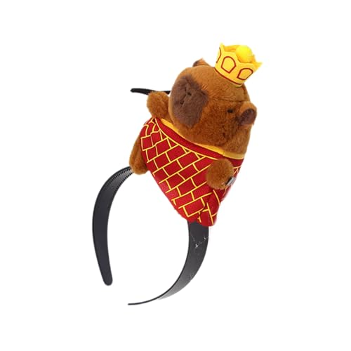 Haarbänder, festliche Foto-Requisiten, Cartoon-Capybara-Stirnbänder, Party-Kopfschmuck, lustige Stirnbänder für Musikfestivals, Cartoon-Make-up-Stirnbänder von Sxett