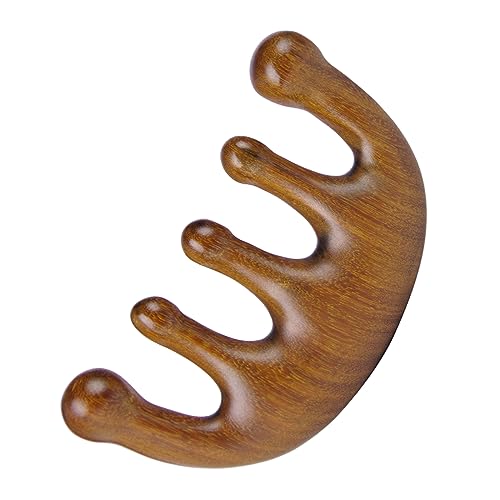 Haarkamm, Meridiane und Körpermassagegerät für Männer und Frauen, Hand-Kopf-, Kopfhaut-, Gesichts- und Körpermassage von Sxett