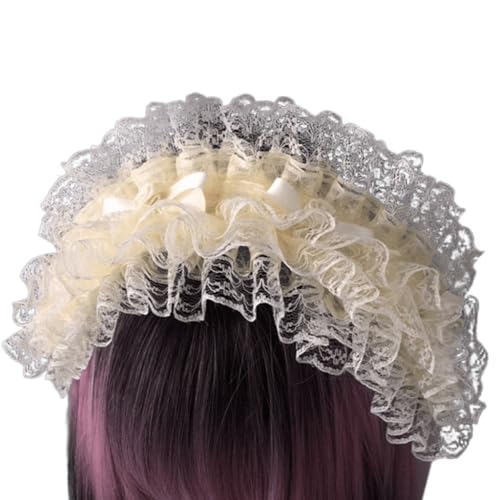 Kopfschmuck mit Schleife, Spitze, für Hochzeiten, Brautschmuck, luxuriös, stylischer Kopfschmuck für besondere Anlässe von Sxett