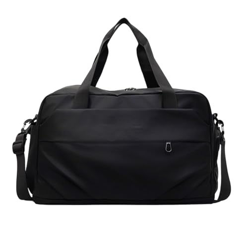 Reisetasche, Wochenendtasche, Workout, Turnbeutel, modisch, wasserabweisend, persönliche Gegenstände, Schultertaschen, Geschenke, Schwarz von Sxett