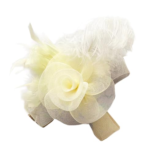 Retro-inspirierter Haarclip mit Netzblume und sicherer Haarnadel, geeignet für verschiedene Anlässe von Sxett