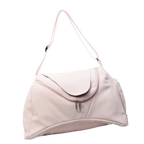 Sporttasche für Schwimmen, Fitnessstudio, separate Taschen für nasse und trockene Taschen und verstellbarer Schultergurt, für Damen und Herren, rose von Sxett