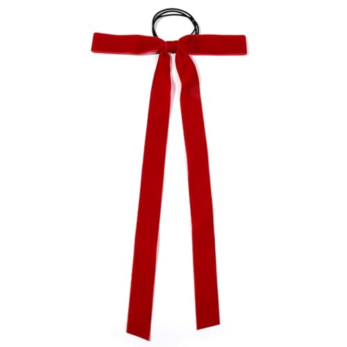 Stilvolle Haarschleifen mit langem Schwanz, Haarband, Haargummi, modisches Haar-Accessoire für Damen und Mädchen Stilvolle Haarschleifen mit langem Schwanz, Haarband, Haargummi, modisches Haar-Accessoire für Damen und Mädchen von Sxett